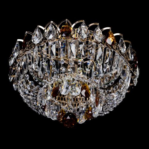 Люстра Астра Бутон №1 с шаром чайная в Магнитогорске Гусь Хрустальный