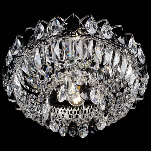 Люстра Астра Бутон №1 черная в Магнитогорске Гусь Хрустальный