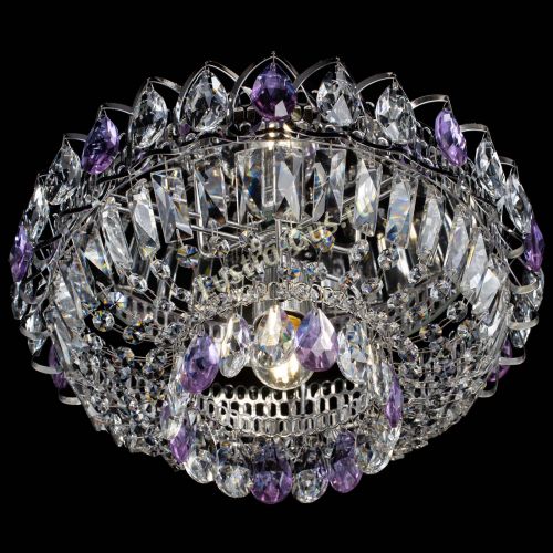 Люстра Астра Бутон №1 фиолетовая в Магнитогорске Гусь Хрустальный