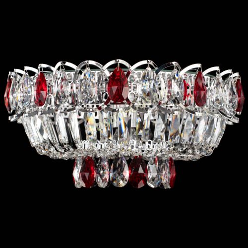 Люстра Астра Бутон №1 красная в Магнитогорске Гусь Хрустальный