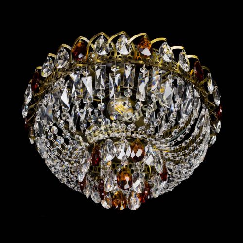 Люстра Астра Бутон №3 чайная под бронзу в Магнитогорске Гусь Хрустальный