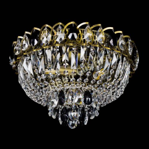 Люстра Астра Бутон №3 черная под бронзу в Магнитогорске Гусь Хрустальный