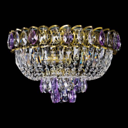 Люстра Астра Бутон №3 фиолетовая под бронзу в Магнитогорске Люстра Астра Бутон №3 фиолетовая под бронзу в Магнитогорске