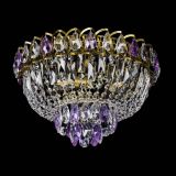 Люстра Астра Бутон №3 фиолетовая под бронзу в Магнитогорске Люстра Астра Бутон №3 фиолетовая под бронзу в Магнитогорске