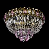 Люстра Астра Бутон №3 розовая под бронзу в Магнитогорске