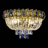 Люстра Астра Бутон №3 синяя под бронзу в Магнитогорске