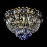 Люстра Астра Бутон №3 синяя под бронзу в Магнитогорске