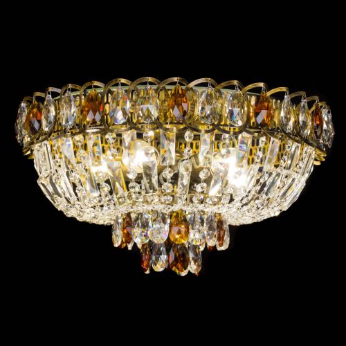 Люстра Астра Бутон №5 чайная под бронзу в Магнитогорске Гусь Хрустальный