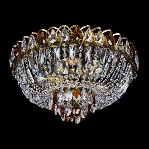 Люстра Астра Бутон №5 чайная под бронзу в Магнитогорске Гусь Хрустальный