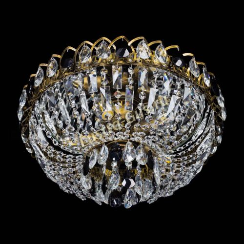 Люстра Астра Бутон №5 черная под бронзу в Магнитогорске Гусь Хрустальный