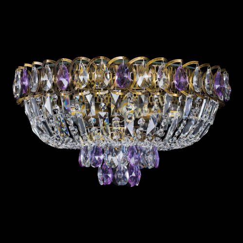 Люстра Астра Бутон №5 фиолетовая под бронзу в Магнитогорске Люстра Астра Бутон №5 фиолетовая под бронзу в Магнитогорске