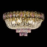 Люстра Астра Бутон №5 розовая под бронзу в Магнитогорске