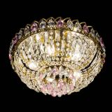 Люстра Астра Бутон №5 розовая под бронзу в Магнитогорске