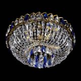 Люстра Астра Бутон №5 синяя под бронзу в Магнитогорске