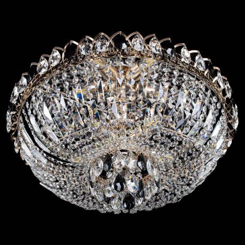 Люстра Астра Бутон №5 черная в Магнитогорске Гусь Хрустальный