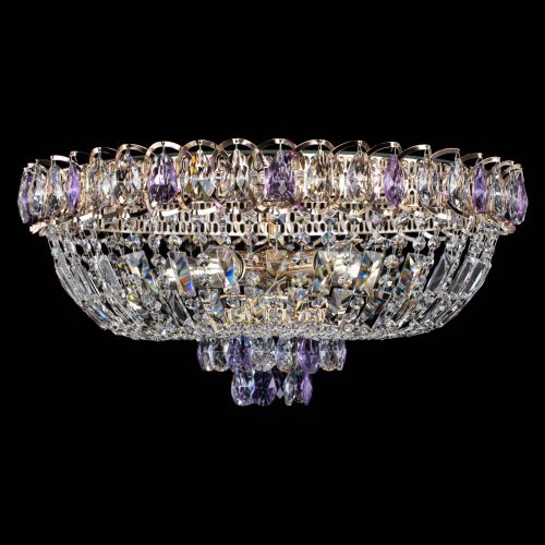 Люстра Астра Бутон №5 фиолетовая в Магнитогорске Гусь Хрустальный