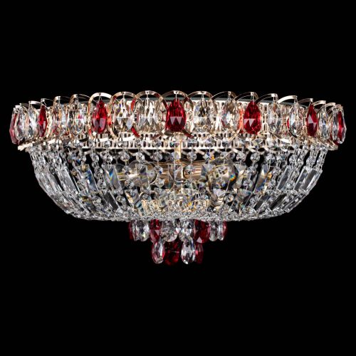 Люстра Астра Бутон №5 красная в Магнитогорске Гусь Хрустальный