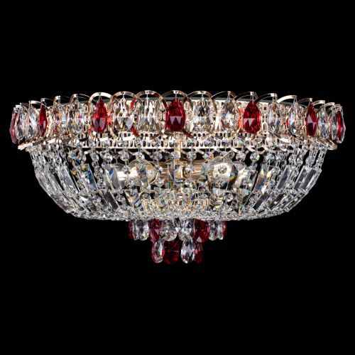 Люстра Астра Бутон №5 красная в Магнитогорске Гусь Хрустальный