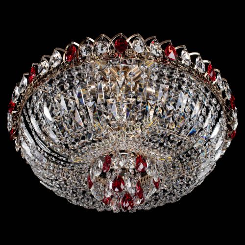 Люстра Астра Бутон №5 красная в Магнитогорске Гусь Хрустальный