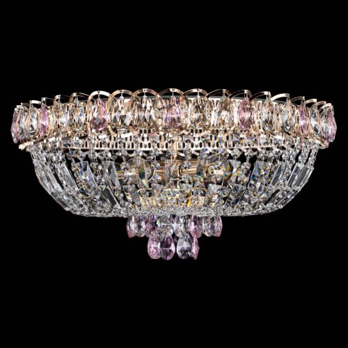 Люстра Астра Бутон №5 розовая в Магнитогорске Гусь Хрустальный