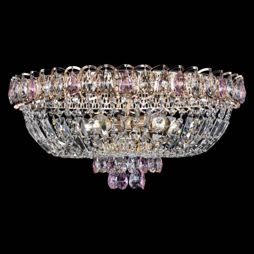 Люстра Астра Бутон №5 розовая в Магнитогорске Гусь Хрустальный