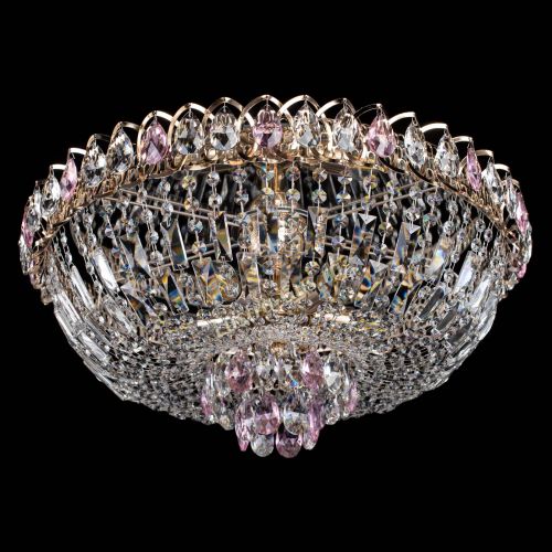 Люстра Астра Бутон №5 розовая в Магнитогорске Гусь Хрустальный