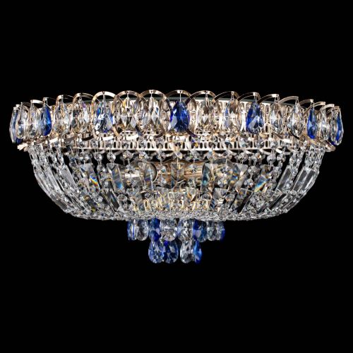 Люстра Астра Бутон №5 синяя в Магнитогорске Гусь Хрустальный