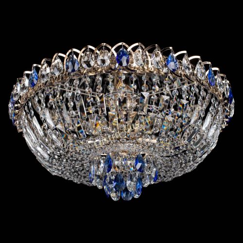 Люстра Астра Бутон №5 синяя в Магнитогорске Гусь Хрустальный