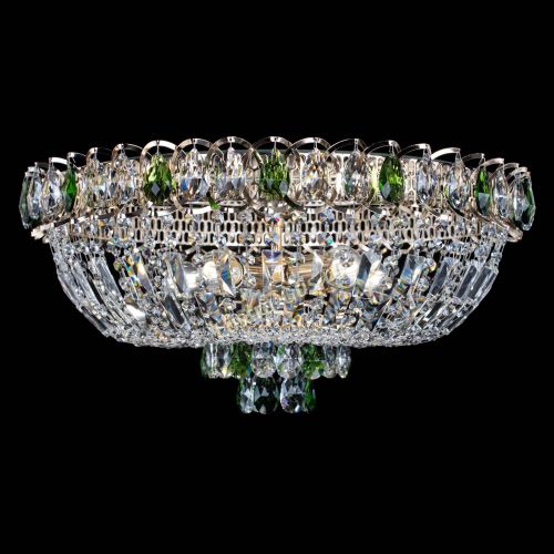 Люстра Астра Бутон №5 зеленая в Магнитогорске Гусь Хрустальный