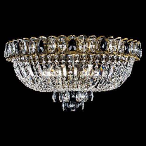 Люстра Астра Бутон №6 под бронзу Черная в Магнитогорске Гусь Хрустальный