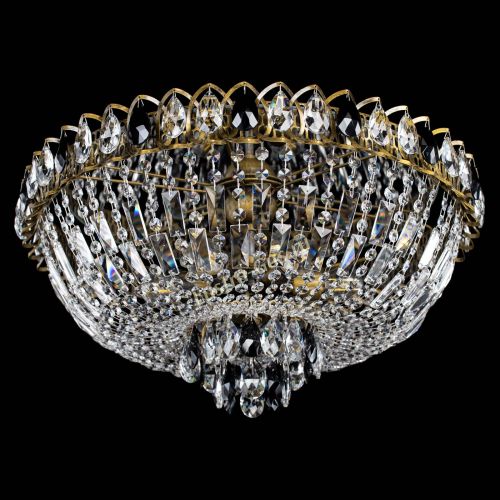 Люстра Астра Бутон №6 под бронзу Черная в Магнитогорске Гусь Хрустальный