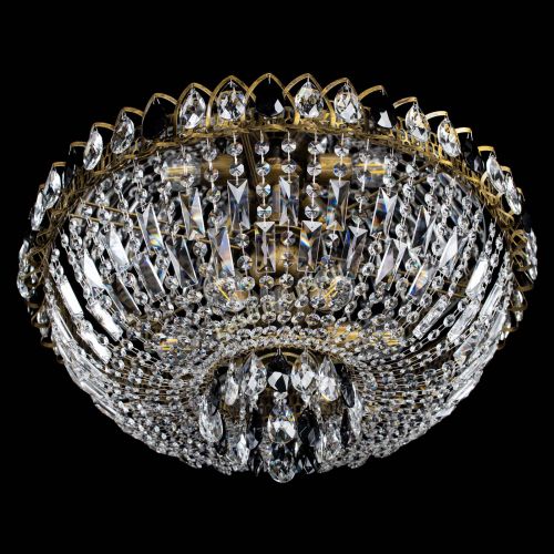 Люстра Астра Бутон №6 под бронзу Черная в Магнитогорске Гусь Хрустальный