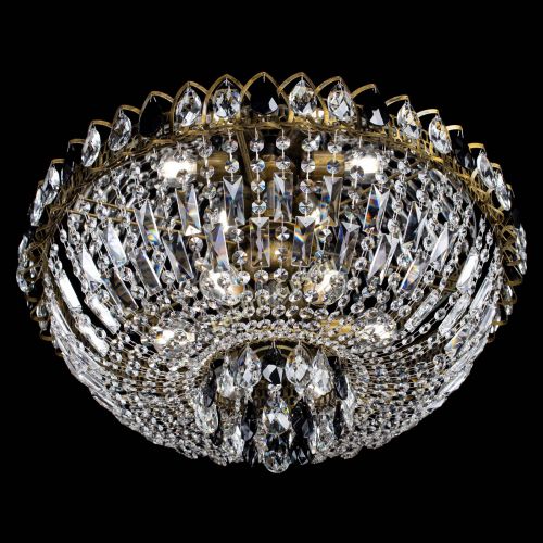 Люстра Астра Бутон №6 под бронзу Черная в Магнитогорске Гусь Хрустальный