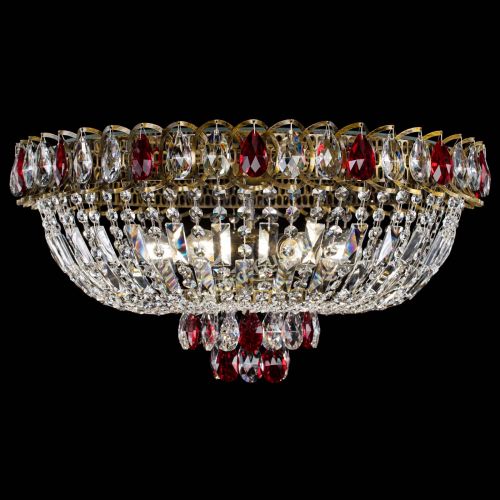 Люстра Астра Бутон №6 под бронзу Красная в Магнитогорске Гусь Хрустальный