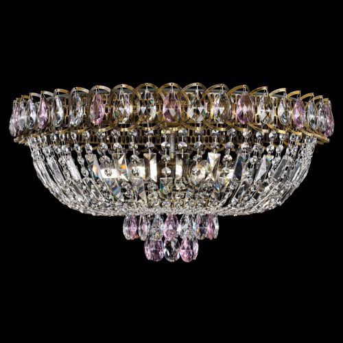 Люстра Астра Бутон №6 под бронзу Розовая в Магнитогорске Гусь Хрустальный