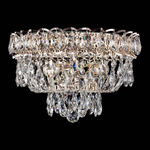 Люстра Астра Шар №3 с журавликами в Магнитогорске Гусь Хрустальный