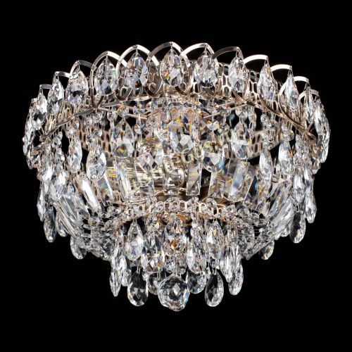 Люстра Астра Шар №3 с журавликами в Магнитогорске Гусь Хрустальный