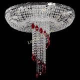 Люстра Диана №1, диаметр - 600 мм, цвет - серебро, Люстры Гусь Хрустальный Люстра Диана №1, диаметр - 600 мм, цвет - серебро, Люстры Гусь Хрустальный