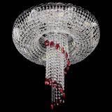 Люстра Диана №1, диаметр - 600 мм, цвет - серебро, Люстры Гусь Хрустальный Люстра Диана №1, диаметр - 600 мм, цвет - серебро, Люстры Гусь Хрустальный