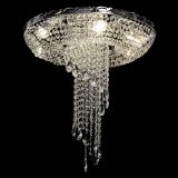 Люстра Диана №1, диаметр - 500 мм, цвет - серебро, Люстры Гусь Хрустальный Люстра Диана №1, диаметр - 500 мм, цвет - серебро, Люстры Гусь Хрустальный