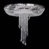 Люстра Диана №1, диаметр 600 мм, цвет - серебро, Люстры Гусь Хрустальный Люстра Диана №1, диаметр 600 мм, цвет - серебро, Люстры Гусь Хрустальный