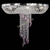 Люстра Диана №1, диаметр - 600 мм, цвет - серебро, Люстры Гусь Хрустальный Люстра Диана №1, диаметр - 600 мм, цвет - серебро, Люстры Гусь Хрустальный