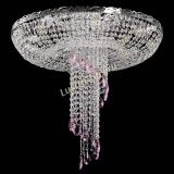 Люстра Диана №1, диаметр - 600 мм, цвет - серебро, Люстры Гусь Хрустальный Люстра Диана №1, диаметр - 600 мм, цвет - серебро, Люстры Гусь Хрустальный