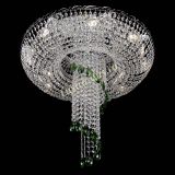 Люстра Диана №1, диаметр - 600 мм, цвет - серебро, Люстры Гусь Хрустальный Люстра Диана №1, диаметр - 600 мм, цвет - серебро, Люстры Гусь Хрустальный