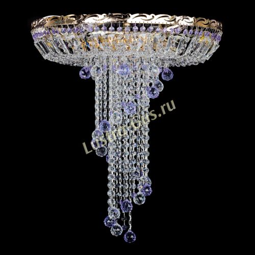 Люстра Диана №6 Шар 30 фиолетовая в Магнитогорске Гусь Хрустальный