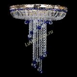 Люстра Диана №6 Шар 30 синяя в Магнитогорске