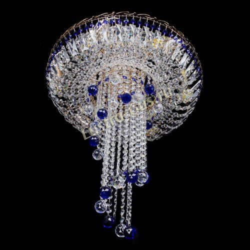 Люстра Диана №6 Шар 30 синяя в Магнитогорске Гусь Хрустальный