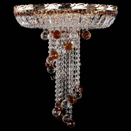 Люстра Диана №6 Шар 40 чайная в Магнитогорске Гусь Хрустальный