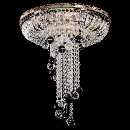 Люстра Диана №6 Шар 40 черная в Магнитогорске Гусь Хрустальный