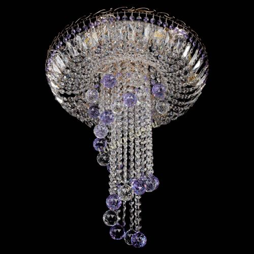 Люстра Диана №6 Шар 40 фиолетовая в Магнитогорске Гусь Хрустальный